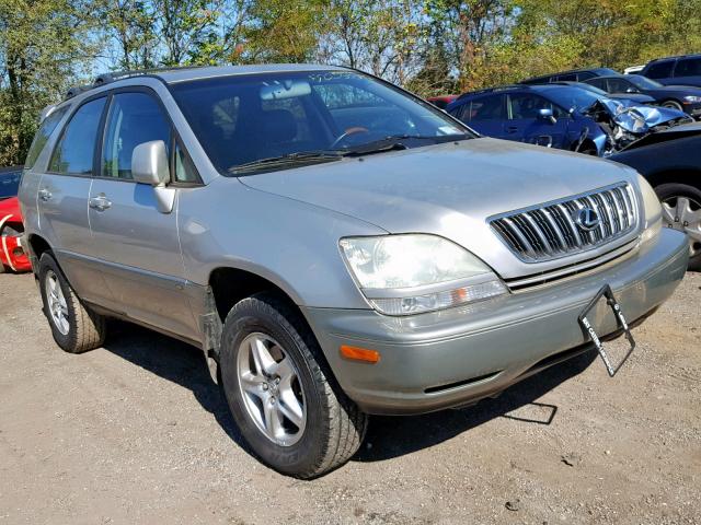 JTJHF10U920262710 - 2002 LEXUS RX 300 SILVER photo 1