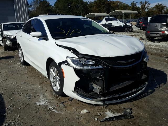 1C3CCCAB9FN723450 - 2015 CHRYSLER 200 LIMITE WHITE photo 1