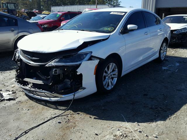 1C3CCCAB9FN723450 - 2015 CHRYSLER 200 LIMITE WHITE photo 2