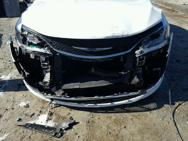 1C3CCCAB9FN723450 - 2015 CHRYSLER 200 LIMITE WHITE photo 9