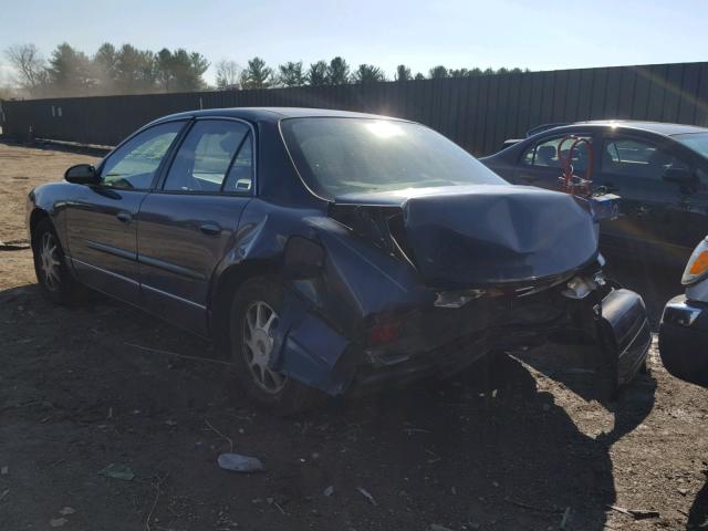 2G4WB52K2X1493450 - 1999 BUICK REGAL LS BLUE photo 3