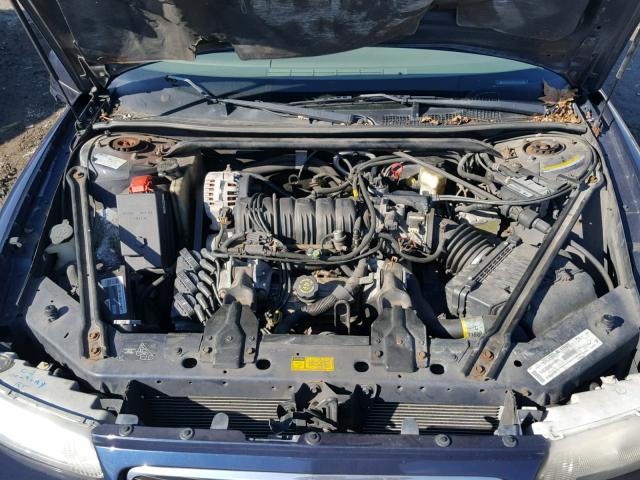 2G4WB52K2X1493450 - 1999 BUICK REGAL LS BLUE photo 7
