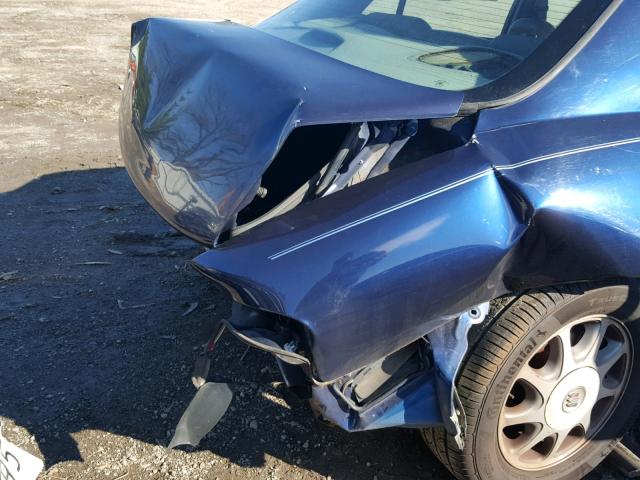 2G4WB52K2X1493450 - 1999 BUICK REGAL LS BLUE photo 9