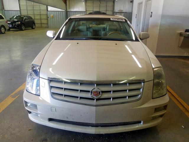 1G6DC67A550211490 - 2005 CADILLAC STS WHITE photo 9