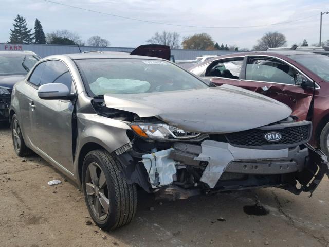 KNAFU6A21C5533254 - 2012 KIA FORTE EX GRAY photo 1