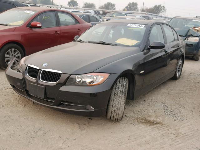 WBAVC53588F008452 - 2008 BMW 328 I SULE BLACK photo 2