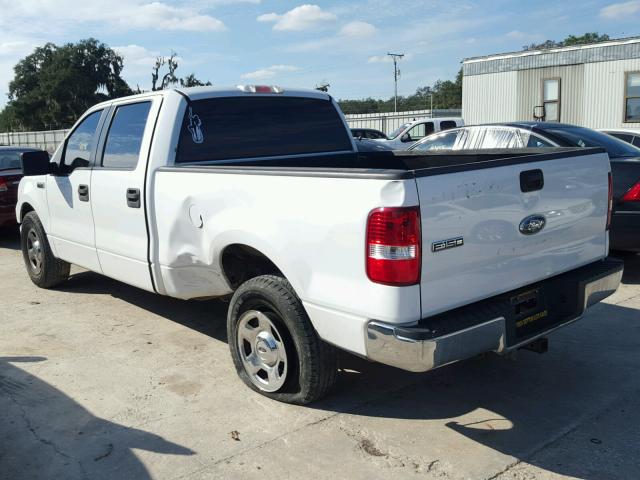 1FTPW12V46FB65275 - 2006 FORD F150 SUPER WHITE photo 3