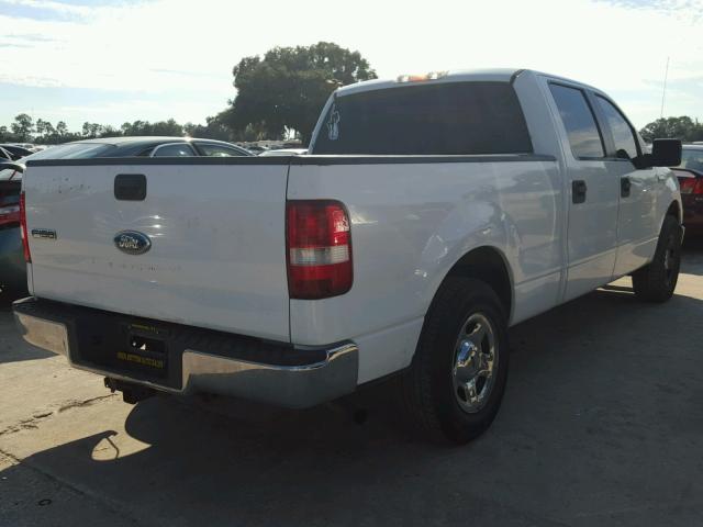 1FTPW12V46FB65275 - 2006 FORD F150 SUPER WHITE photo 4