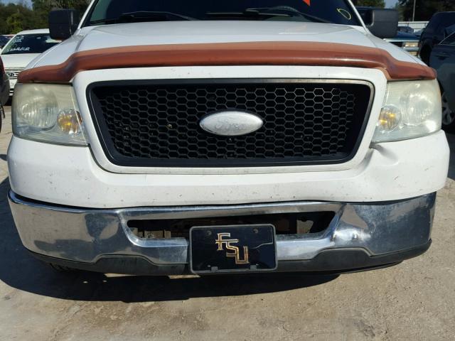 1FTPW12V46FB65275 - 2006 FORD F150 SUPER WHITE photo 9