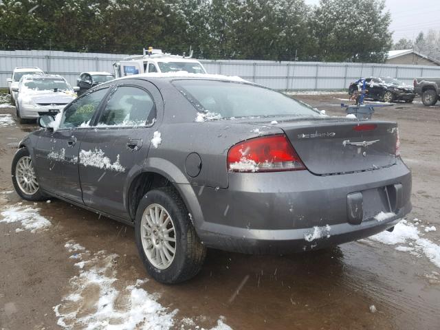 1C3EL56RX5N683775 - 2005 CHRYSLER SEBRING TO GRAY photo 3