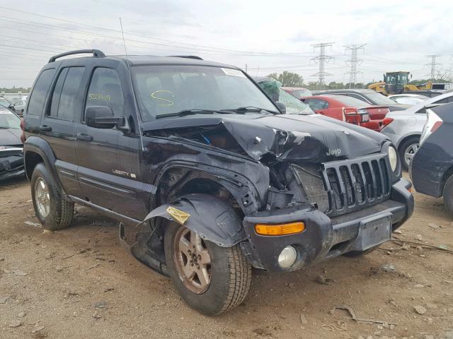 1J4GL58K62W163688 - 2002 JEEP LIBERTY LI BLACK photo 1