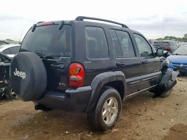 1J4GL58K62W163688 - 2002 JEEP LIBERTY LI BLACK photo 4