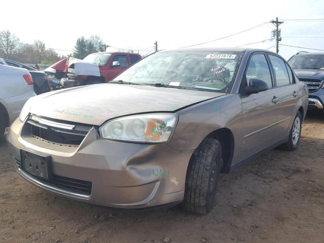 1G1ZS58FX7F170891 - 2007 CHEVROLET MALIBU LS 金色 照片 2