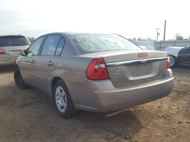 1G1ZS58FX7F170891 - 2007 CHEVROLET MALIBU LS 金色 照片 3
