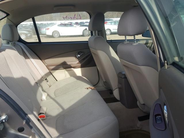 1G1ZS58FX7F170891 - 2007 CHEVROLET MALIBU LS 金色 照片 6