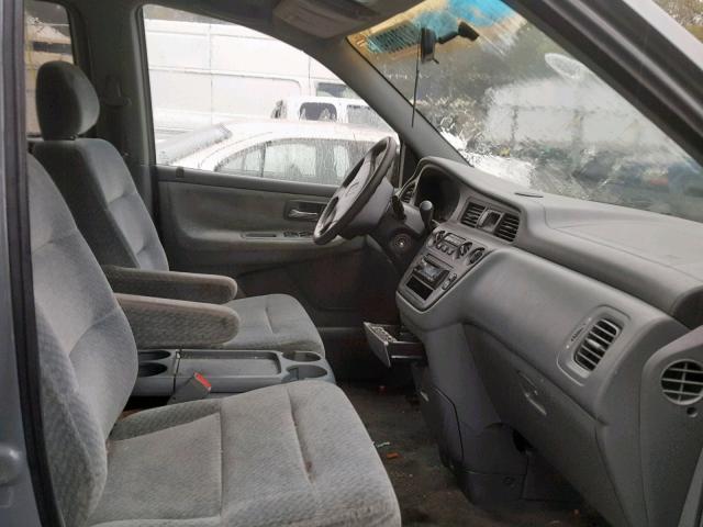 2HKRL18521H556576 - 2001 HONDA ODYSSEY LX GRAY photo 5