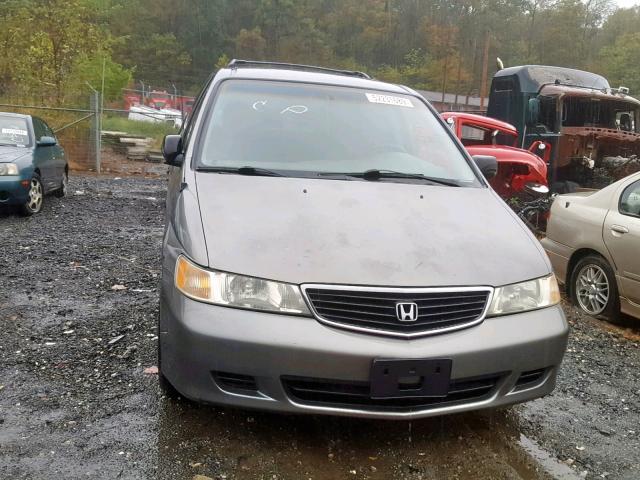 2HKRL18521H556576 - 2001 HONDA ODYSSEY LX GRAY photo 9