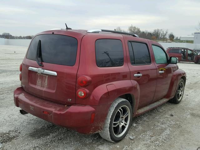 3GNDA33P38S560941 - 2008 CHEVROLET HHR LT RED photo 4