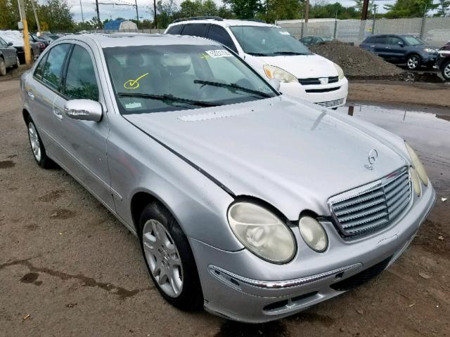 WDBUF65J43X106210 - 2003 MERCEDES-BENZ E 320 SILVER photo 1