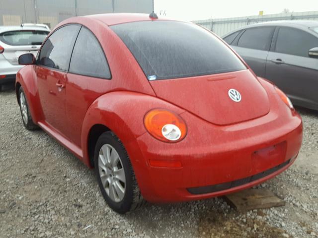 3VWPW31C48M524460 - 2008 VOLKSWAGEN NEW BEETLE 红色 照片 3