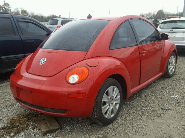 3VWPW31C48M524460 - 2008 VOLKSWAGEN NEW BEETLE 红色 照片 4