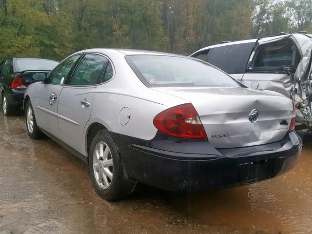 2G4WC532251349941 - 2005 BUICK LACROSSE C SILVER photo 3