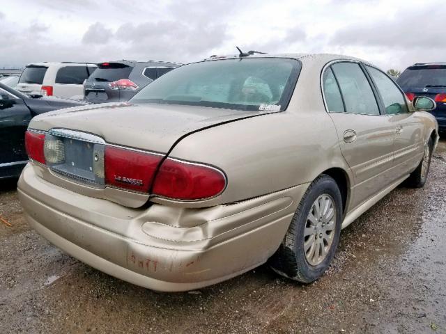 1G4HP54K05U151777 - 2005 BUICK LESABRE CU GOLD photo 4