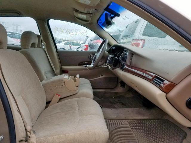 1G4HP54K05U151777 - 2005 BUICK LESABRE CU GOLD photo 5