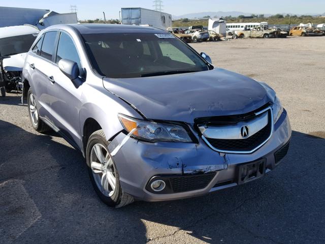 5J8TB4H58FL007849 - 2015 ACURA RDX TECHNO SILVER photo 1