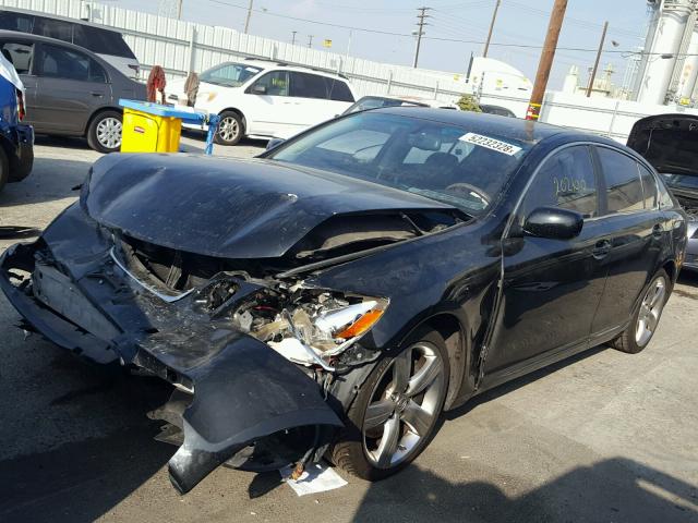 JTHBE96S170018300 - 2007 LEXUS GS 350 BLACK photo 2