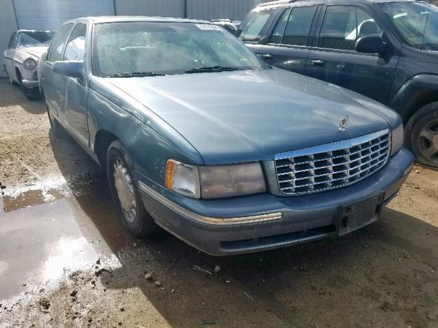 1G6KD54Y4XU784733 - 1999 CADILLAC DEVILLE TURQUOISE photo 1