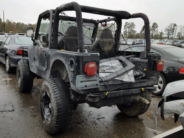 1J4FY29P0VP438637 - 1997 JEEP WRANGLER / BLACK photo 3