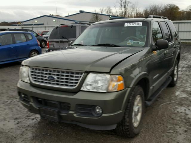 1FMZU75EX2UB77249 - 2002 FORD EXPLORER L GREEN photo 2