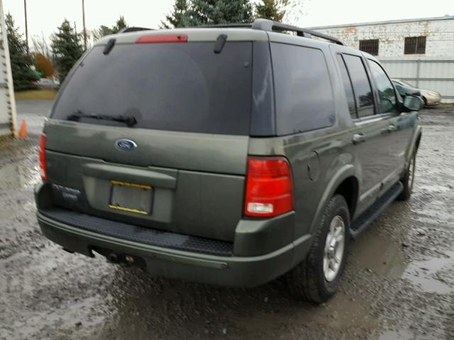 1FMZU75EX2UB77249 - 2002 FORD EXPLORER L GREEN photo 4