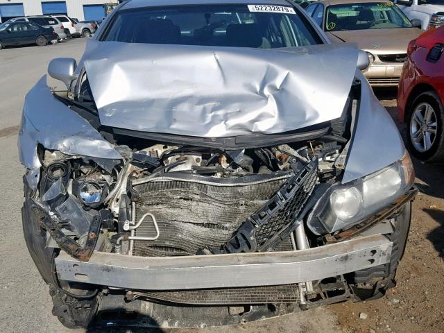 2HGFA1F55AH538112 - 2010 HONDA CIVIC LX SILVER photo 7