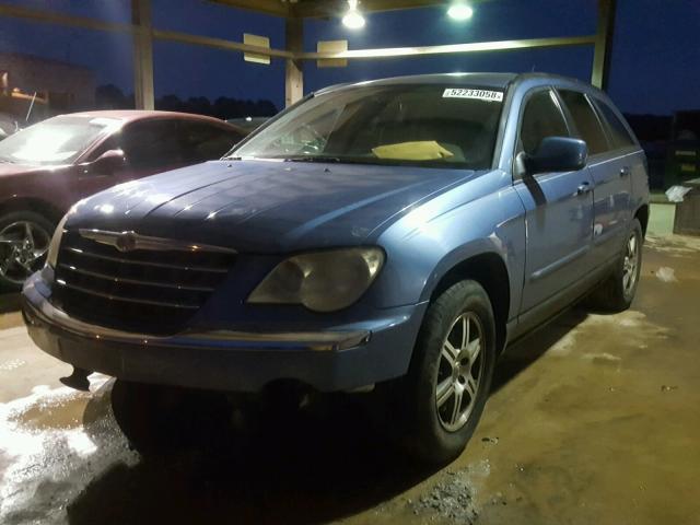 2A8GM68XX7R215272 - 2007 CHRYSLER PACIFICA T BLUE photo 2