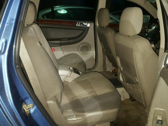 2A8GM68XX7R215272 - 2007 CHRYSLER PACIFICA T BLUE photo 6