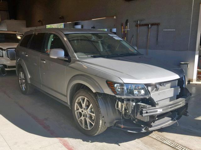 3C4PDDEG5KT745929 - 2019 DODGE JOURNEY GT GRAY photo 1