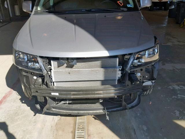 3C4PDDEG5KT745929 - 2019 DODGE JOURNEY GT GRAY photo 9