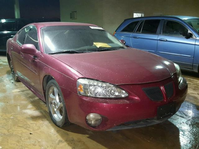 2G2WP522941261871 - 2004 PONTIAC GRAND PRIX MAROON photo 1