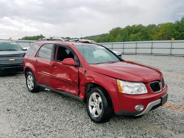 2CKDL63F866149759 - 2006 PONTIAC TORRENT RED photo 1