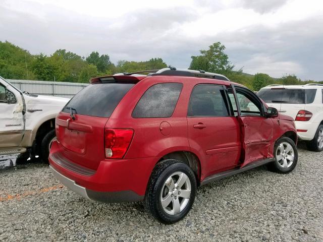 2CKDL63F866149759 - 2006 PONTIAC TORRENT RED photo 4