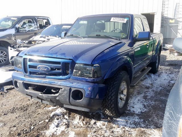 1FTLR4FE7BPA64916 - 2011 FORD RANGER SUP BLUE photo 2