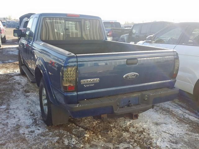 1FTLR4FE7BPA64916 - 2011 FORD RANGER SUP BLUE photo 3