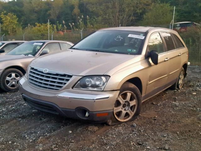 2C8GM68434R382001 - 2004 CHRYSLER PACIFICA GOLD photo 2