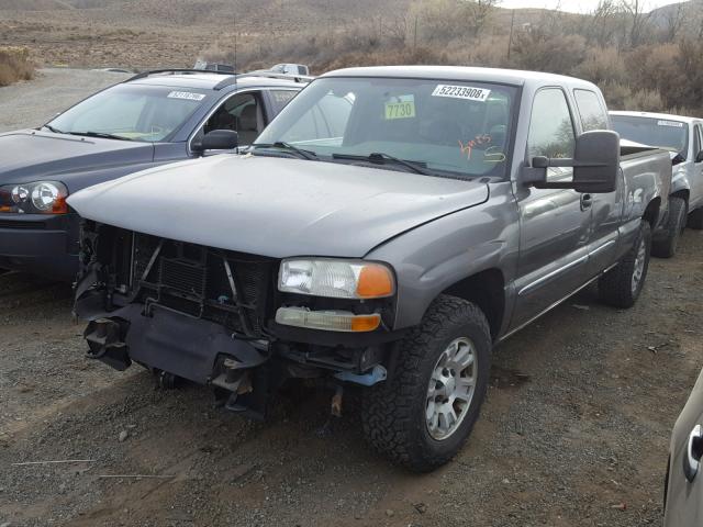 1GTEK19B86Z101138 - 2006 GMC NEW SIERRA GRAY photo 2