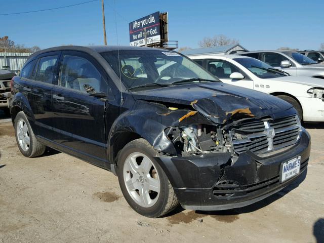 1B3HB48B68D507999 - 2008 DODGE CALIBER SX BLACK photo 1