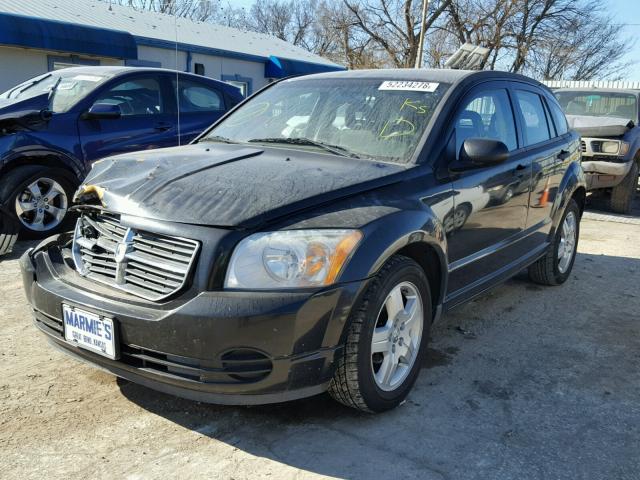 1B3HB48B68D507999 - 2008 DODGE CALIBER SX BLACK photo 2