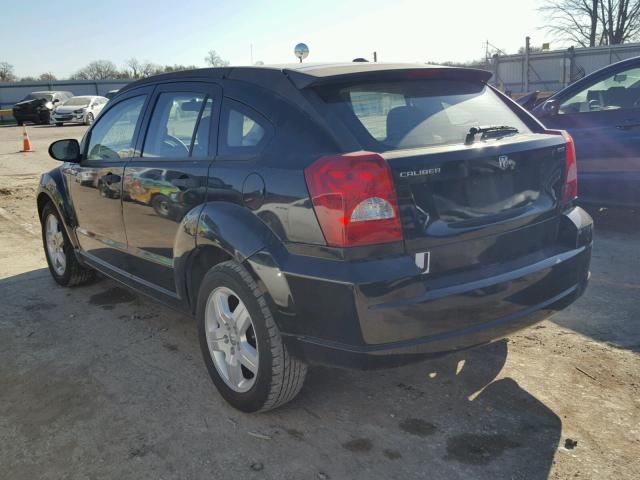 1B3HB48B68D507999 - 2008 DODGE CALIBER SX BLACK photo 3