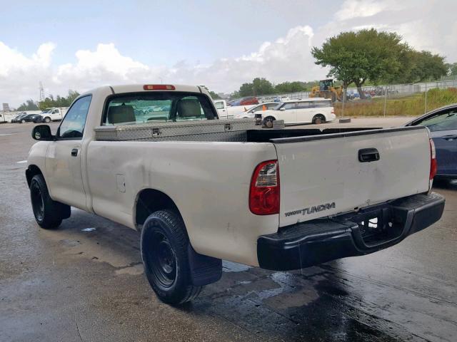 5TBJU32156S460592 - 2006 TOYOTA TUNDRA WHITE photo 3